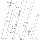 RM250 Front damper (model v)
