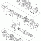VS800GL INTRUDER Трансмиссия