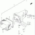 DR200SE Задний фонарь