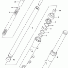 VS800GL INTRUDER Передняя вилка
