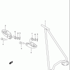 RM250 Stand - footrest