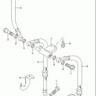 GSF1200S BANDIT Front brake hose (gsf1200sv / sw / sx / sy)