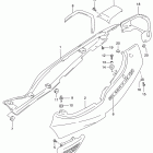 GSF1200S BANDIT Frame cover (gsf1200sav)