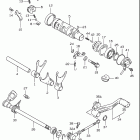 GSF600S BANDIT Механизм  переключения передач