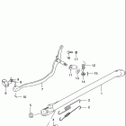 DR200SE Подножка