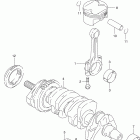 GSX-R600 Коленвал