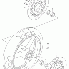 GSX-R600 Front wheel (model y)