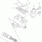 GSF1200S BANDIT Front master cylinder (gsf1200sav)