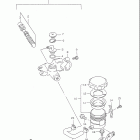GSX-R750 Главный тормозной цилиндр,передний