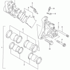 GSF1200S BANDIT Front caliper (gsf1200sav)