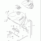 GSX-R750 Топливный бак (модель V)