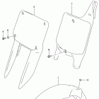 RM125 Переднее крыло