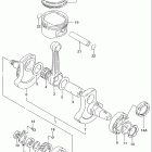 DR650SE Коленвал