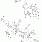GSF1200S BANDIT Footrest (model y)