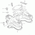 GS500E Крышка головки цилиндров
