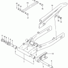 GS500E Маятник задний