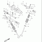 DR350 Распределительный вал-клапана