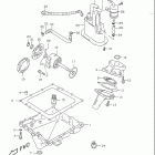 GSX-R750 Oil pan - oil pump - fuel pump (model w)
