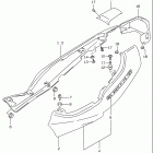 GSF600S BANDIT Frame cover (model t / v)