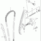 DR200SE Цепь ГРМ