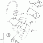 RM125 Топливный бак