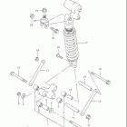 GSX-R750 Rear cushion lever (model w / x)