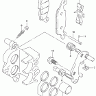 GS500E Передний суппорт тормозной