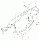 GSF1200S BANDIT Frame cover (gsf1200sw)