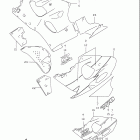 GSX-R750 Under cowling body (model v)