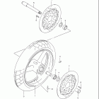 GSX-R750 Переднее колесо