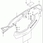 GSF600S BANDIT Frame cover (model w / x)