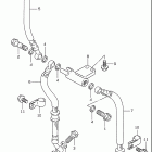 GSF600S BANDIT Передние тормозные трубки