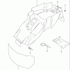 GSX-R600 Заднее крыло