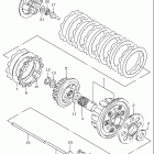 GSF600S BANDIT Сцепление
