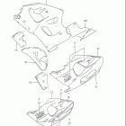 GSX-R750 Under cowling body (model t)