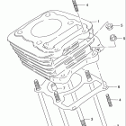 DR200SE Цилиндр
