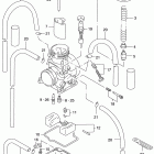 RM125 Carburetor (model t / v)