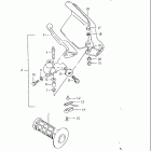 DR350SE Рычаг сцепления