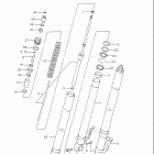 GSX-R750 Front damper (model t / v)