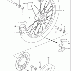 RM125 Front wheel (model t)