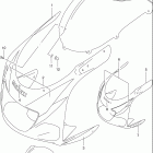 GSX-R600 Cowling body (model v)