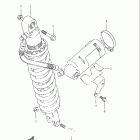 DR350SE Задний амортизатор