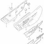DR200SE Frame cover (model t / v / w)