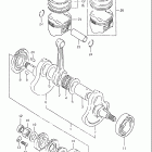DR350SE Коленвал