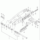 RM250 Rear swinging arm (model v)