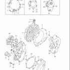 GSX-R750 Crankcase cover (model w / x)