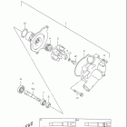 GSX-R750 Водяной насос