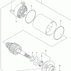 GSX-R600 Starting motor (model y)