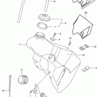 RM250 Топливный бак