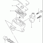 GSF600S BANDIT Главный тормозной цилиндр,передний